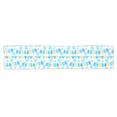 Hanukkah Table Runing - Joodse Feestdagen Design Korte Tafelloper (Horizontaal)