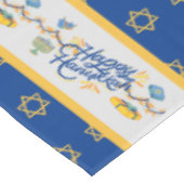Hanukkah tablecloth tafelkleed (Gekanteld)