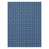 Hanukkah Tablecloths - Menorah Art - Judaica Tafelkleed (Voorkant)