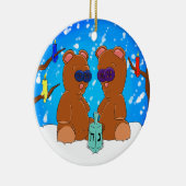 Hanukkah Teddy Bear Ornament (Rechts)