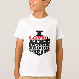 Hanukkah Tee Shirt Kinder "I Love Latkes"