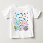 Hanukkah Tee Shirt Kinder personalize "Hug Sameach<br><div class="desc">Hanukkah Tee Shirt Kinderen. "Hug Sameach" in plaats van "Chag Sameach/Happy Holiday". Kies uit een verscheidenheid aan stijlen,  grootte en kleuren van het shirt. Pas de tekst aan door uw favoriete lettertypestijl,  grootte en kleur te kiezen. Bedankt voor het stoppen en winkelen. Happy Hanukkah!</div>