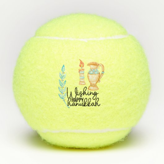 Hanukkah Tennisballen (Voorkant)