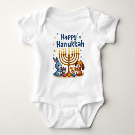 Hanukkah Tiny Tots & Dreidel Spots Romper