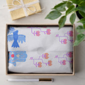 Hanukkah tissue Paper – Menorah, Hamsa, Dove Tissuepapier (Geschenk)