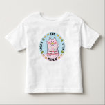 Hanukkah Toddler Jersey T-Shirt Spin Repeat<br><div class="desc">Hanukkah Toddler Fine Jersey T-Shirt/Light, Eat Spin, herhaal. Personaliseer u door uw favoriete lettertypestijl, kleur, grootte en tekst te kiezen. Deze mooie kleine kat staat klaar om dit jaar Hanukkah te vieren. Bedankt om te stoppen en te winkelen. Je bedrijf waardeert het zeer. Opmerkingen en suggesties zijn altijd welkom! Happy...</div>