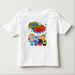 Hanukkah Toddler T-Shirt<br><div class="desc">"Happy Hanukkah", speciaal gepersonaliseerd voor Toddler T-Shirt. Pas uw favoriete lettertypestijl, grootte, kleur en tekst aan. (Zazzle kan u helpen met tekstvak, indien nodig. Noem hen eenvoudig bij 877-893-8935.)</div>