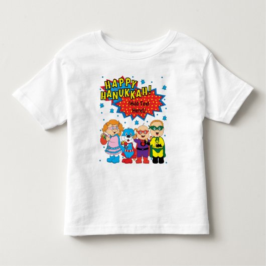 Hanukkah Toddler T-Shirt (Voorkant)