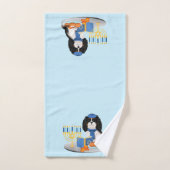 Hanukkah Tri-Colored Cavalier King Charles Spaniel Bad Handdoek (Handdoek)