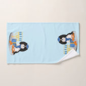 Hanukkah Tri-Colored Cavalier King Charles Spaniel Bad Handdoek (Handdoek)