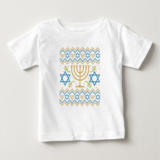 Hanukkah Ugly Sweater Jewish Holiday Gift (Voorkant)