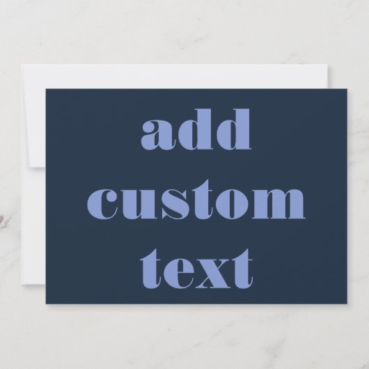 Hanukkah-uitnodigingskaart Kaart (Achterkant)