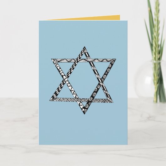 Hanukkah-vakantiekaart Feestdagen Kaart (Voorkant)