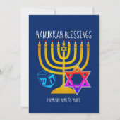 HANUKKAH| Van ons thuis tot aan uw Feestdagenkaart (Voorkant)