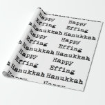 Hanukkah vrolijk effing chanukah hanukkah wrapping cadeaupapier<br><div class="desc">Hanukkah vrolijk effing chanukah hanukkah wrapping</div>