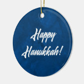 Hanukkah-Waterverf Keramisch Ornament (Links)