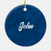 Hanukkah-Waterverf Keramisch Ornament (Achterkant)