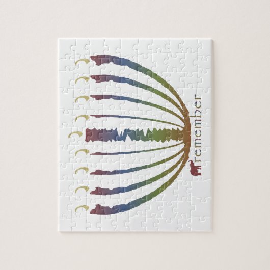 Hanukkah - weet je nog legpuzzel (Verticaal)