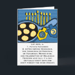 Hanukkah Wenskaart "Aardappelpannenkoeken" Feestdagen Kaart<br><div class="desc">Latkes/Potato Pancakes Hanukkah Greeting CardPas tekst aan door tekst te verwijderen en te vervangen door je eigen bericht. Kies uw favoriete doopvontgrootte, kleur, en stijl. Bedankt om langs te stoppen en te winkelen. Veel waardering. Happy Hanukkah/Chanukah/Hanukah :)Grootte: Standaard (5 x 7 inch)Gejaarden of feestdagen, goede dagen of harde dagen, de...</div>