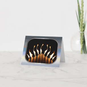 Hanukkah Wenskaart Feestdagen Kaart