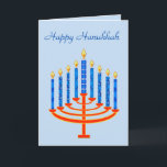 Hanukkah Wenskaart Feestdagen Kaart<br><div class="desc">Hanukkah Wenskaart</div>