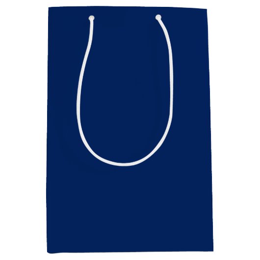 Hanukkah Winter Night Blue Medium Cadeauzakje (Voorkant)
