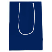 Hanukkah Winter Night Blue Medium Cadeauzakje (Achterkant)