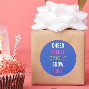 Hanukkah Winter Wishes Vakantiefeest Stickers