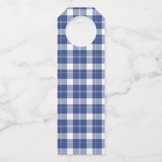 Hanukkah Words Holiday Bottle Hanger Labels (Achterkant)