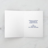 Hanukkah Words Holiday Greeting Kaart (Binnen)