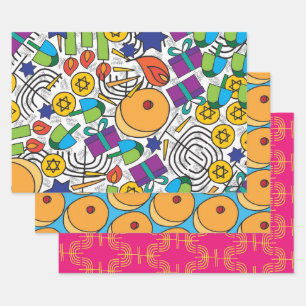 Hanukkah Wrapping Paper