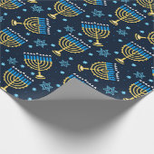 Hanukkah Wrapping Paper Cadeaupapier (Hoek)