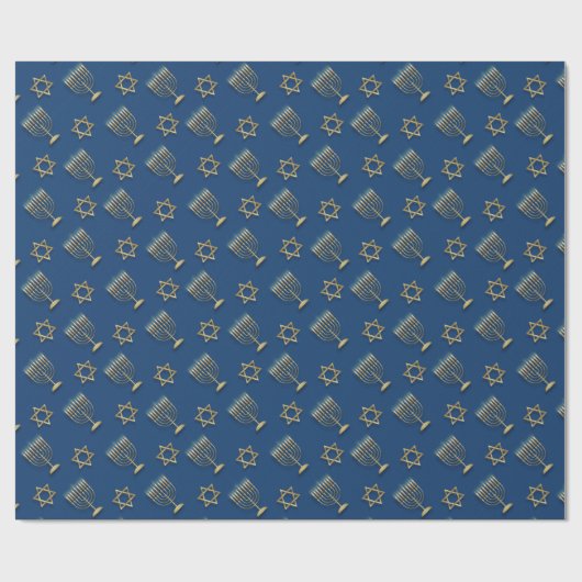 Hanukkah Wrapping Paper Cadeaupapier (Vlak)