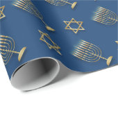 Hanukkah Wrapping Paper Cadeaupapier (Rol Hoek)
