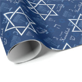 Hanukkah Wrapping Paper Cadeaupapier (Rol Hoek)