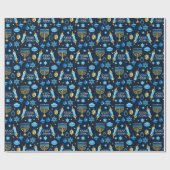 Hanukkah Wrapping Paper Cadeaupapier (Vlak)