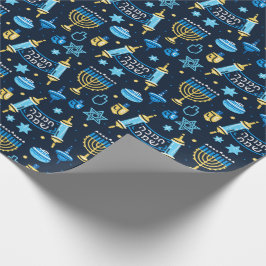 Hanukkah Wrapping Paper Cadeaupapier