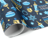 Hanukkah Wrapping Paper Cadeaupapier (Rol Hoek)