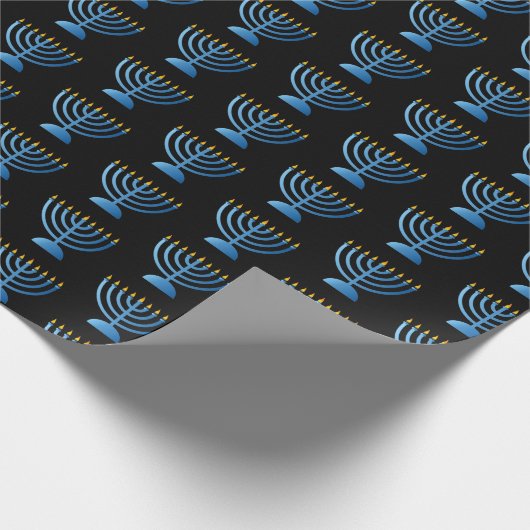 Hanukkah Wrapping Paper Cadeaupapier (Hoek)