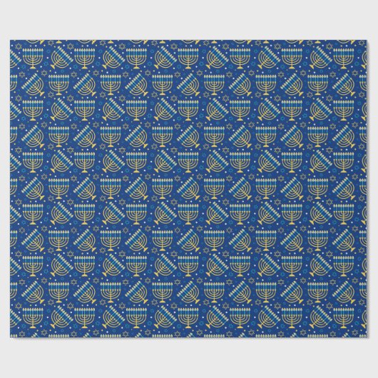 Hanukkah Wrapping Paper Cadeaupapier (Vlak)