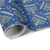 Hanukkah Wrapping Paper Cadeaupapier (Rol Hoek)