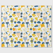 Hanukkah Wrapping Paper Cadeaupapier (Vlak)