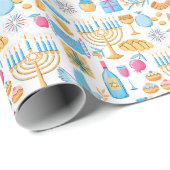 Hanukkah Wrapping Paper Cadeaupapier (Rol Hoek)