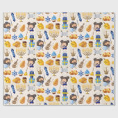 Hanukkah Wrapping Paper Cadeaupapier (Vlak)