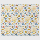 Hanukkah Wrapping Paper Cadeaupapier (Vlak)
