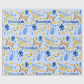 Hanukkah Wrapping Paper Cadeaupapier (Vlak)