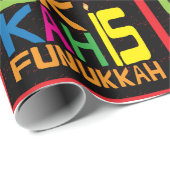 Hanukkah Wrapping Paper "Hanukkah is Funukkah" Cadeaupapier (Rol Hoek)