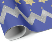 Hanukkah Wrapping Paper "Hug Sameach" Cadeaupapier (Rol Hoek)