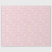 Hanukkah Wrapping Paper "Sweet Pink & Yellow" Cadeaupapier (Vlak)