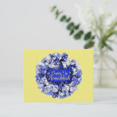 Hanukkah Wreath Briefkaart (Staand voorkant)
